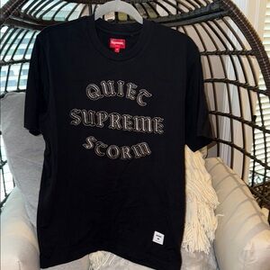 Supreme Black Short Sleeve Tee